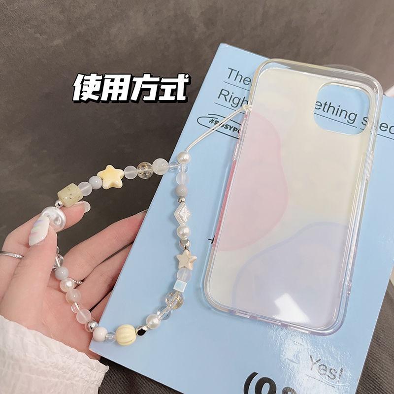 火星兔★吊飾 手機繩 手機吊飾 仙女風星星手鏈 手環串珠 手機掛繩 手機鍊 韓國 手機鍊條-細節圖3