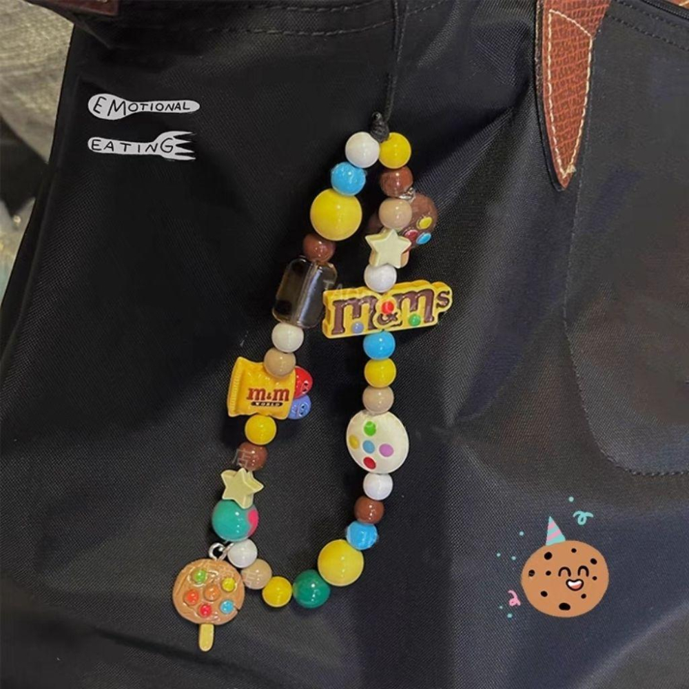 火星兔★吊飾 手機繩 曲奇餅干手機鏈 美式複古掛件 ccd裝飾 掛鏈 趣味相機裝飾鏈 掛件 少女心 送禮-細節圖2