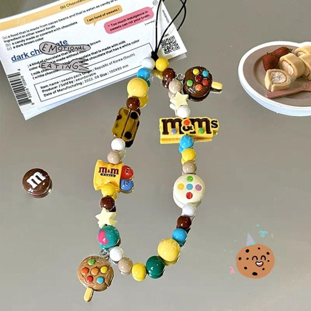 火星兔★吊飾 手機繩 曲奇餅干手機鏈 美式複古掛件 ccd裝飾 掛鏈 趣味相機裝飾鏈 掛件 少女心 送禮-細節圖6