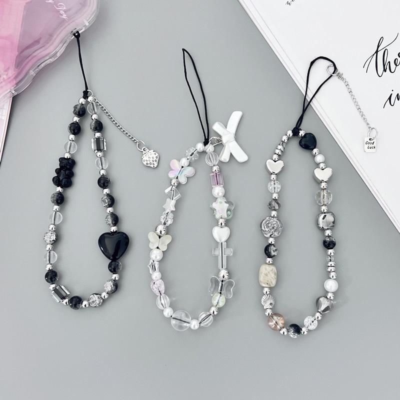 火星兔★吊飾 手機繩 手機吊飾 爆款 ins風甜酷辣妹手機鏈新款ccd相機鏈條便攜方式掛飾可愛女防摔掛繩-細節圖2