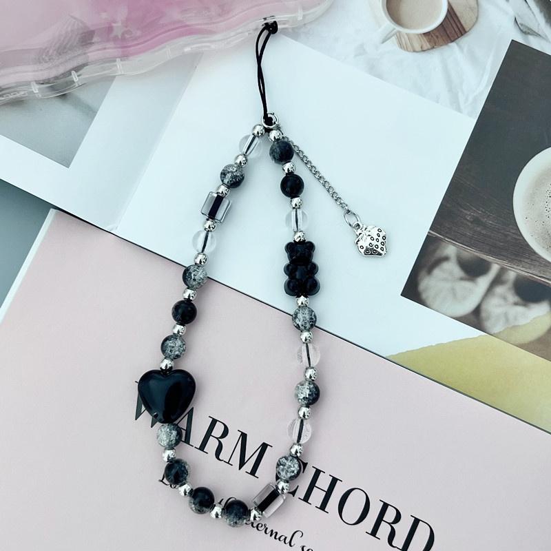 火星兔★吊飾 手機繩 手機吊飾 爆款 ins風甜酷辣妹手機鏈新款ccd相機鏈條便攜方式掛飾可愛女防摔掛繩-細節圖5