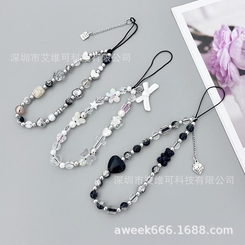 火星兔★吊飾 手機繩 手機吊飾 爆款 ins風甜酷辣妹手機鏈新款ccd相機鏈條便攜方式掛飾可愛女防摔掛繩-細節圖7