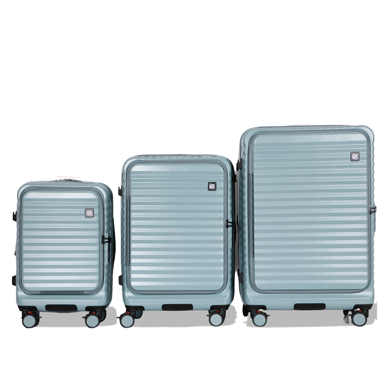 【 Leadming 】前進未來雙開式防刮防爆行李箱-規格圖9