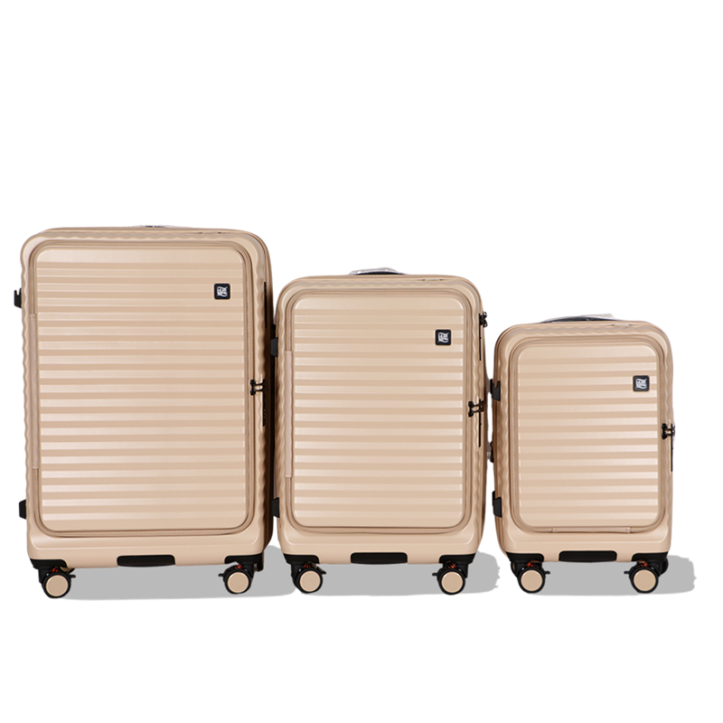 【 Leadming 】前進未來雙開式防刮防爆行李箱-規格圖9