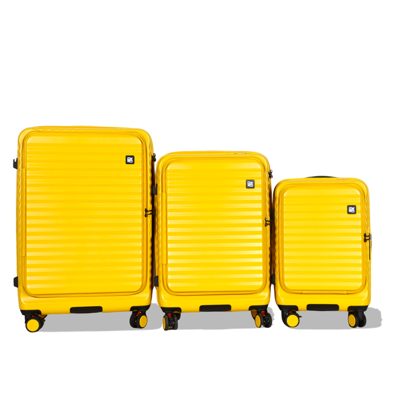 【 Leadming 】前進未來雙開式防刮防爆行李箱-規格圖9