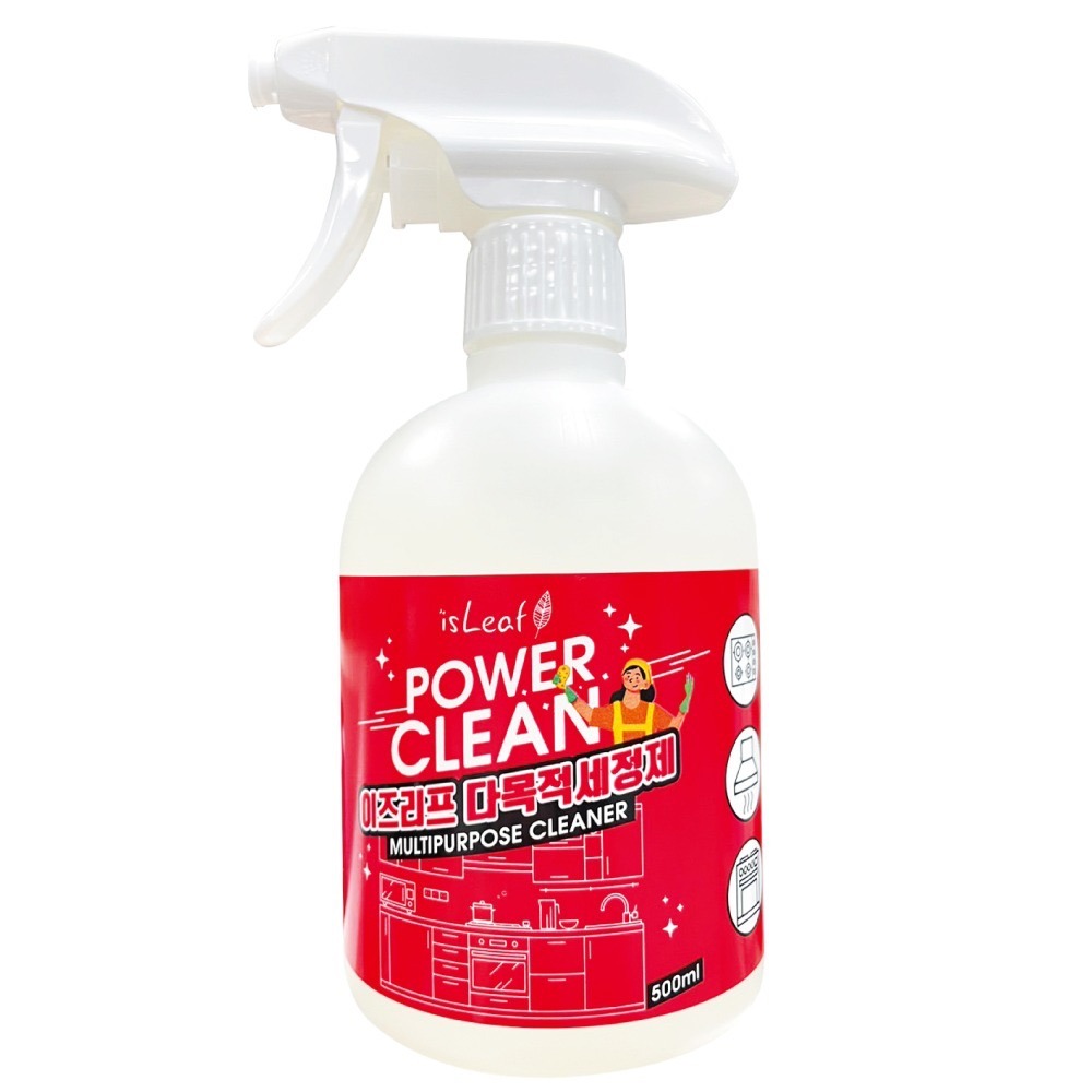 【韓國isLeaf】去油污廚房清潔噴霧500ml x1-細節圖2
