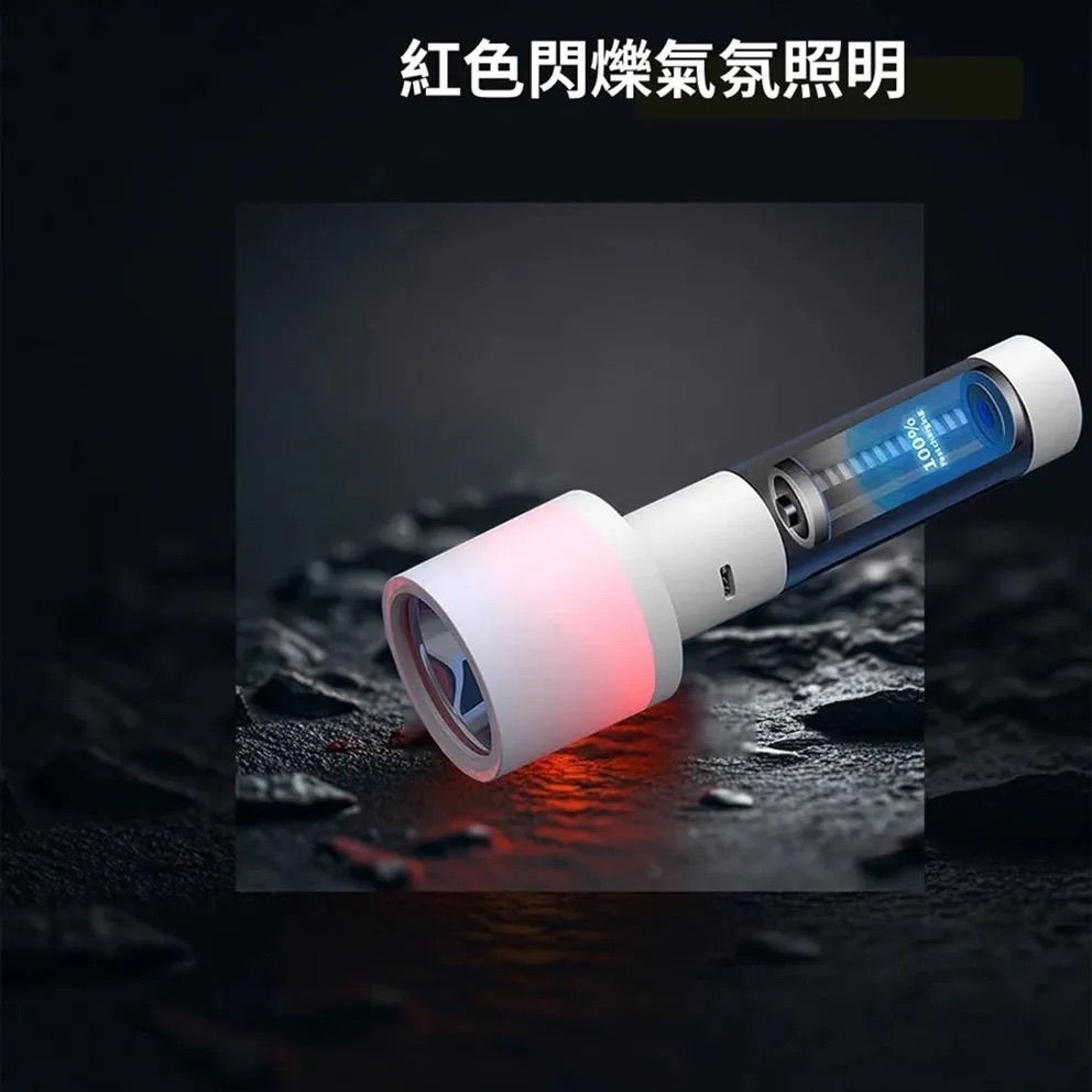【利百代】LY-7003FL高亮度氛圍Type-C充電手電筒-細節圖5