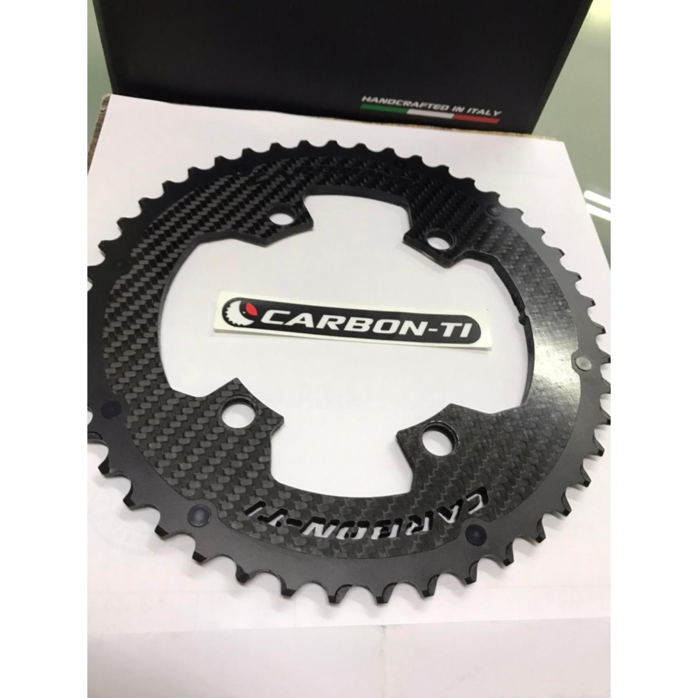 【精選特賣】CARBON TI 義大利超輕量齒片 46T 107BCD_SRAM-AXS用 自行車 齒片-細節圖2