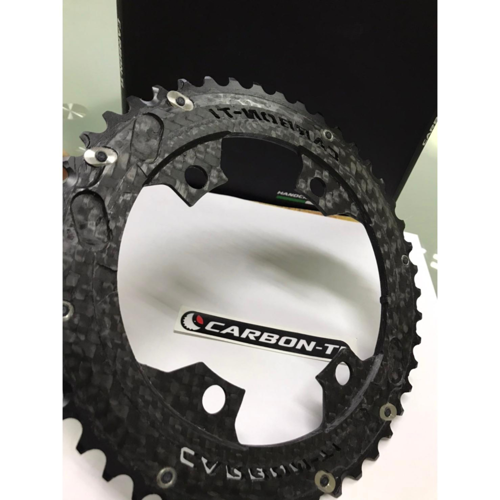 【精選特賣】CARBON TI 義大利超輕量齒片 46T 107BCD_SRAM-AXS用 自行車 齒片-細節圖4