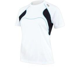 【精選特賣】Louis Garneau W＇S LIGHT 女短排汗衣 白 運動衣-細節圖3