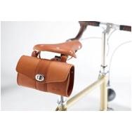 【精選特賣】日本BE ALL品牌-單車C3復古真皮後座墊包-細節圖2