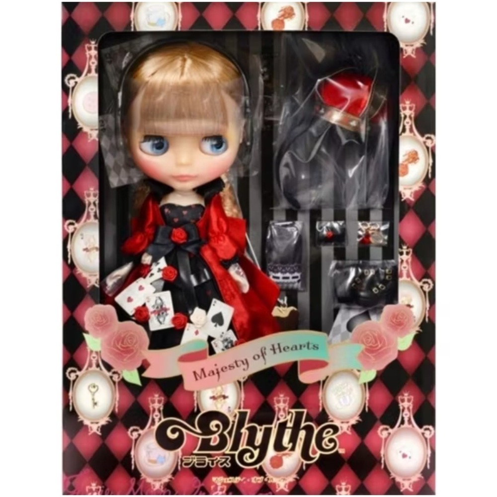 ⭐️現貨⭐️CWC限定 Neo Blythe 碧麗絲 紅心皇后 小布 Majesty of Hearts 全新-細節圖4