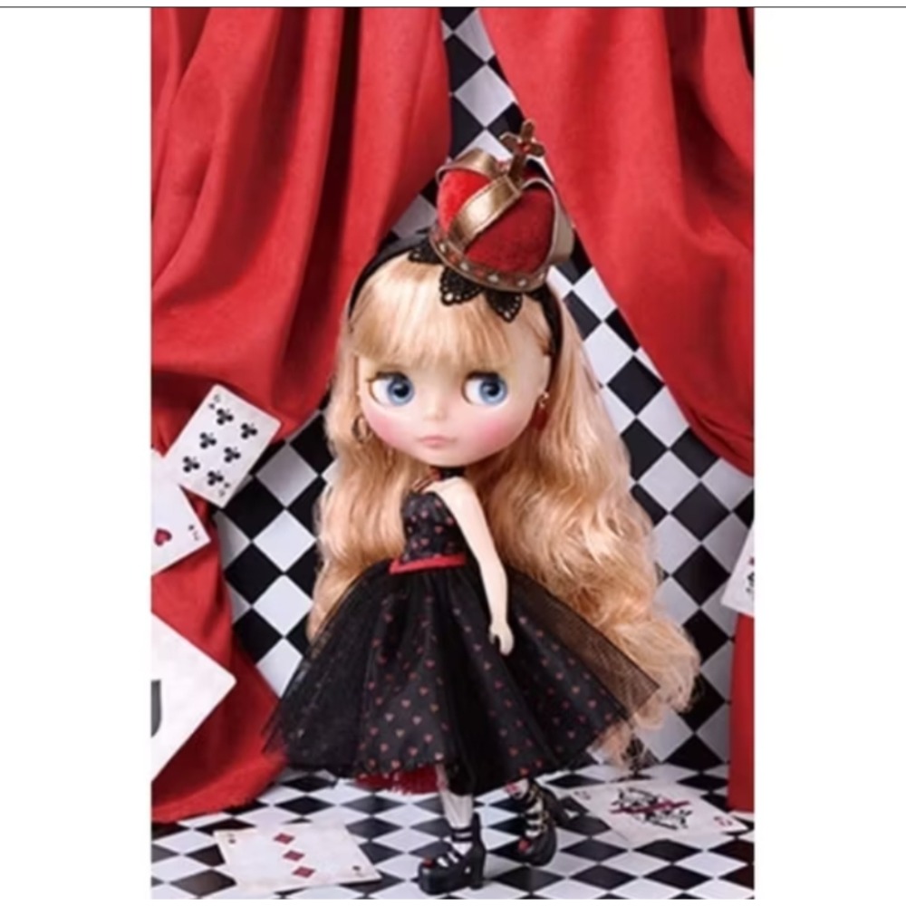 ⭐️現貨⭐️CWC限定 Neo Blythe 碧麗絲 紅心皇后 小布 Majesty of Hearts 全新-細節圖5
