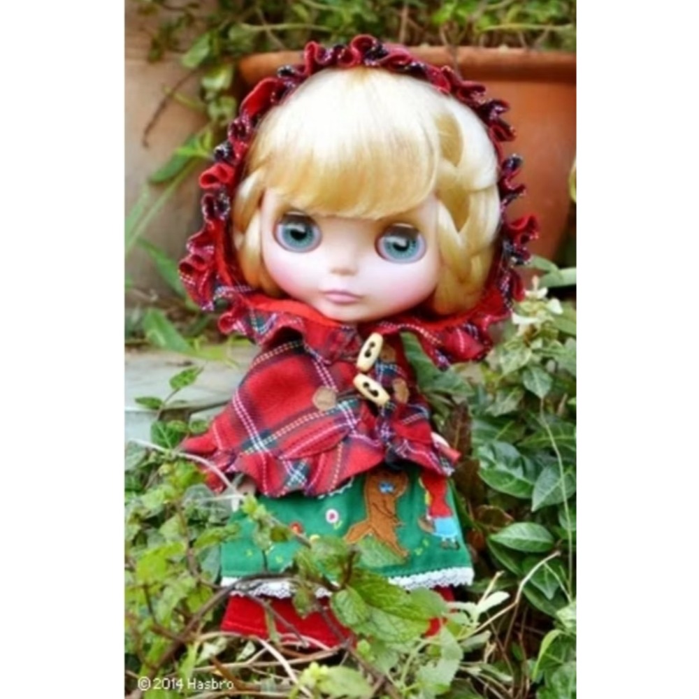 2014年 日本 blythe 正版娃娃 ⭐️現貨⭐️Scotty Mum 小紅帽 小布  全新-細節圖6