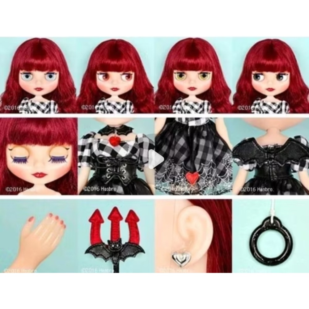 cwc 限定blythe 小惡魔小布 Blythe Devi Delacour 全新 正品 現貨 有瓦盒-細節圖2