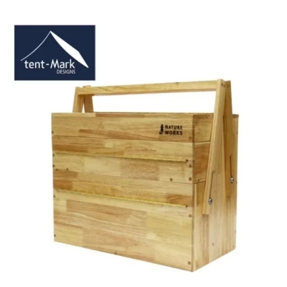 日本 tent-Mark DESIGNS 行動置物箱 TM-1837 美學收納箱 階梯式收納盒 全新 現貨-細節圖2