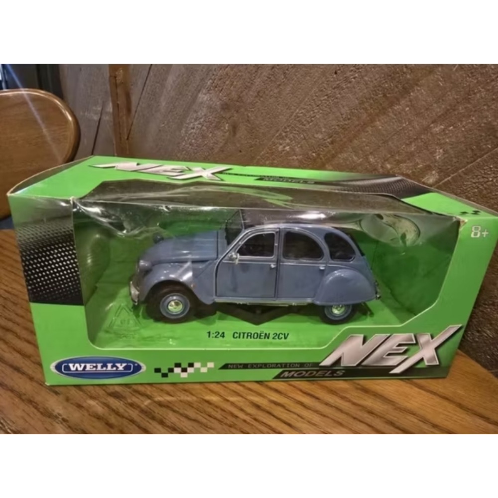 Citroën 2CV 6 Charleston 1986 - 1/24 Salvat Collection - Diecast Métal PTVQ2 Collection Salvat
