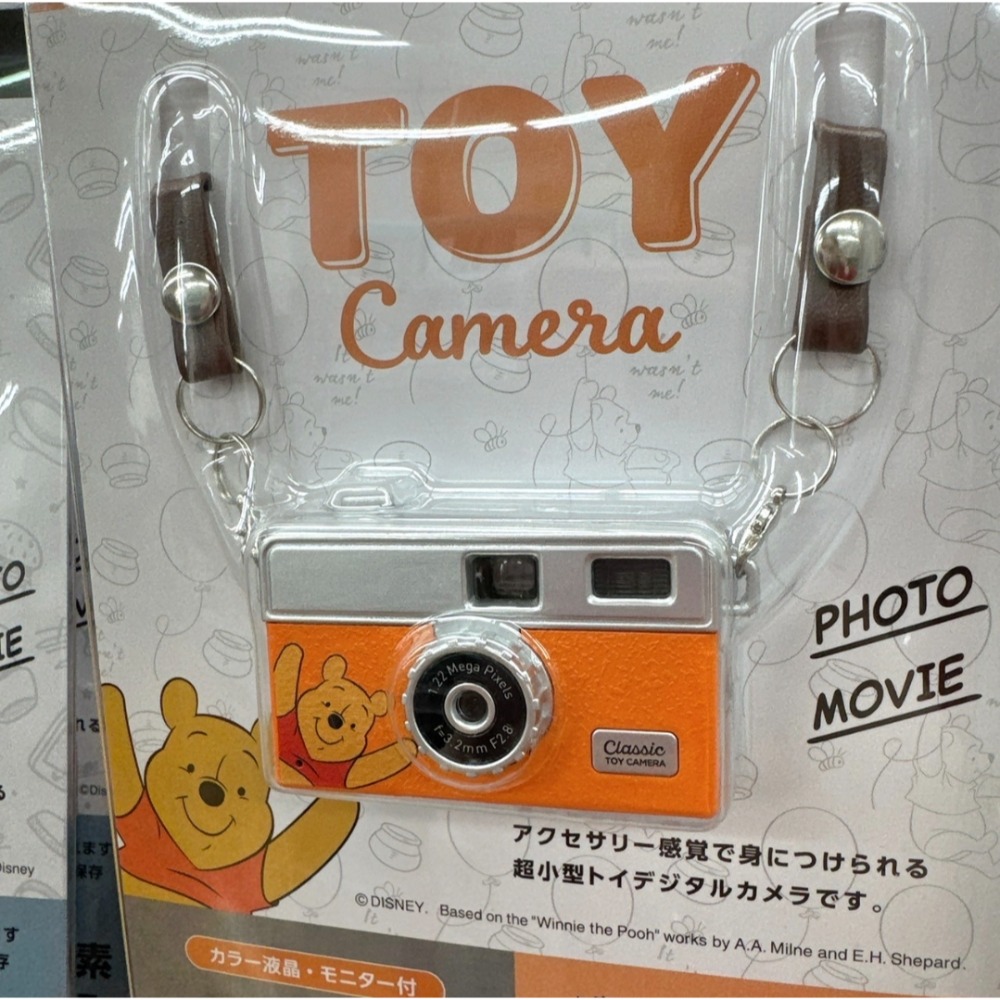 ☆現貨 Kenko  迪士尼角色聲音迷你數位相機 DSC-PIENI 迷你相機 有螢幕 玩具相機 拍照錄影錄音 吊飾-規格圖4