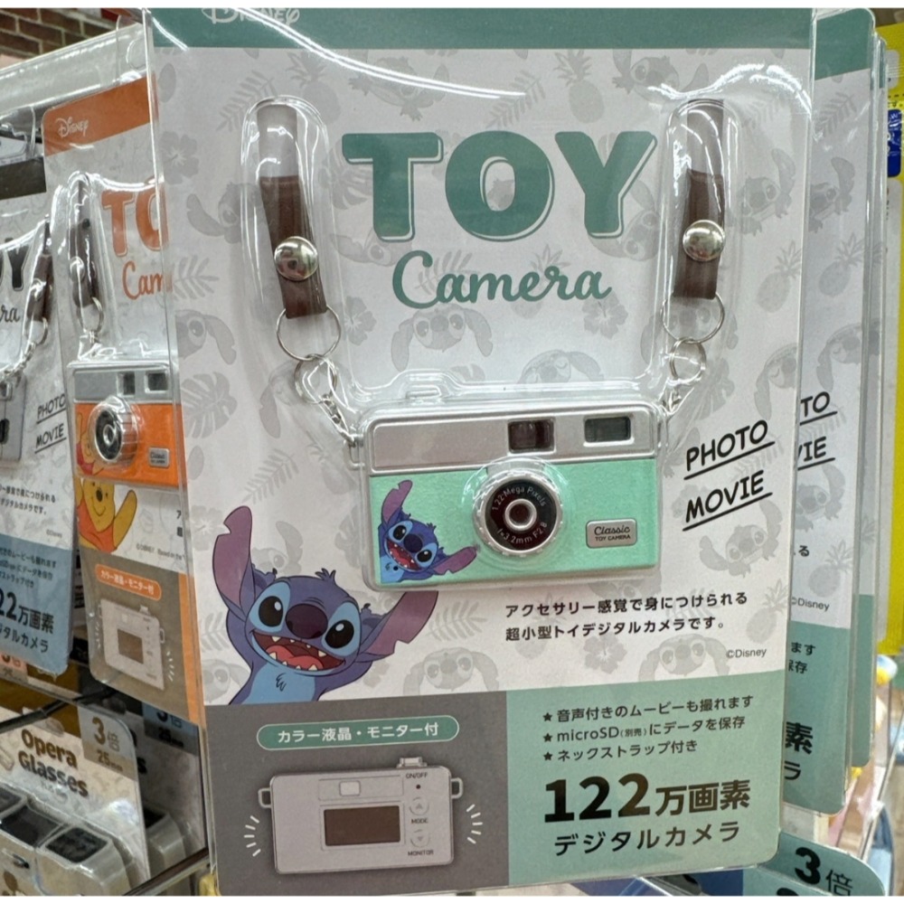 ☆現貨 Kenko  迪士尼角色聲音迷你數位相機 DSC-PIENI 迷你相機 有螢幕 玩具相機 拍照錄影錄音 吊飾-規格圖4
