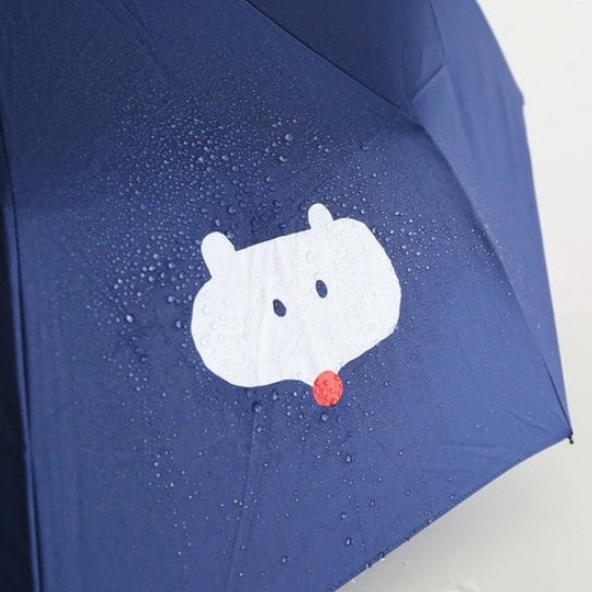 韓國 Romane 藍色 狐狸 輕量 折疊傘-細節圖3