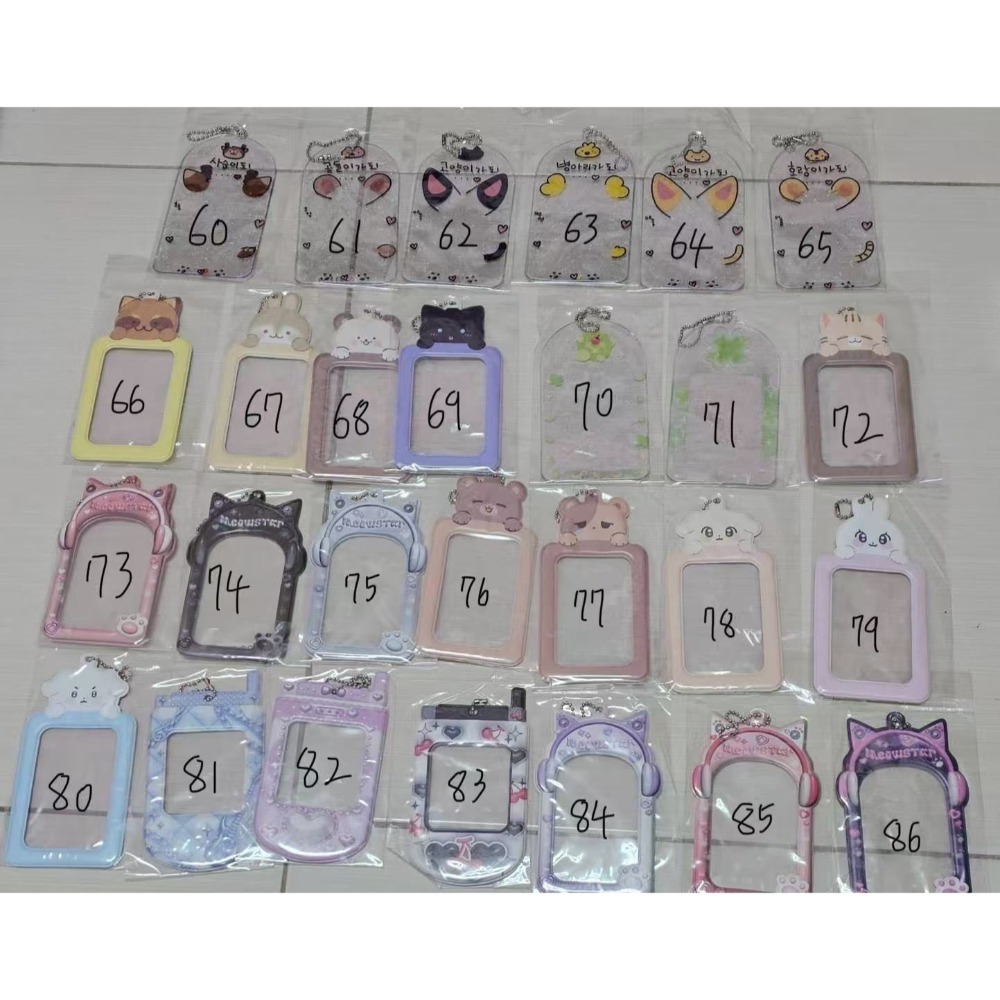 【包材書店】Ducky World卡套2️⃣-規格圖1