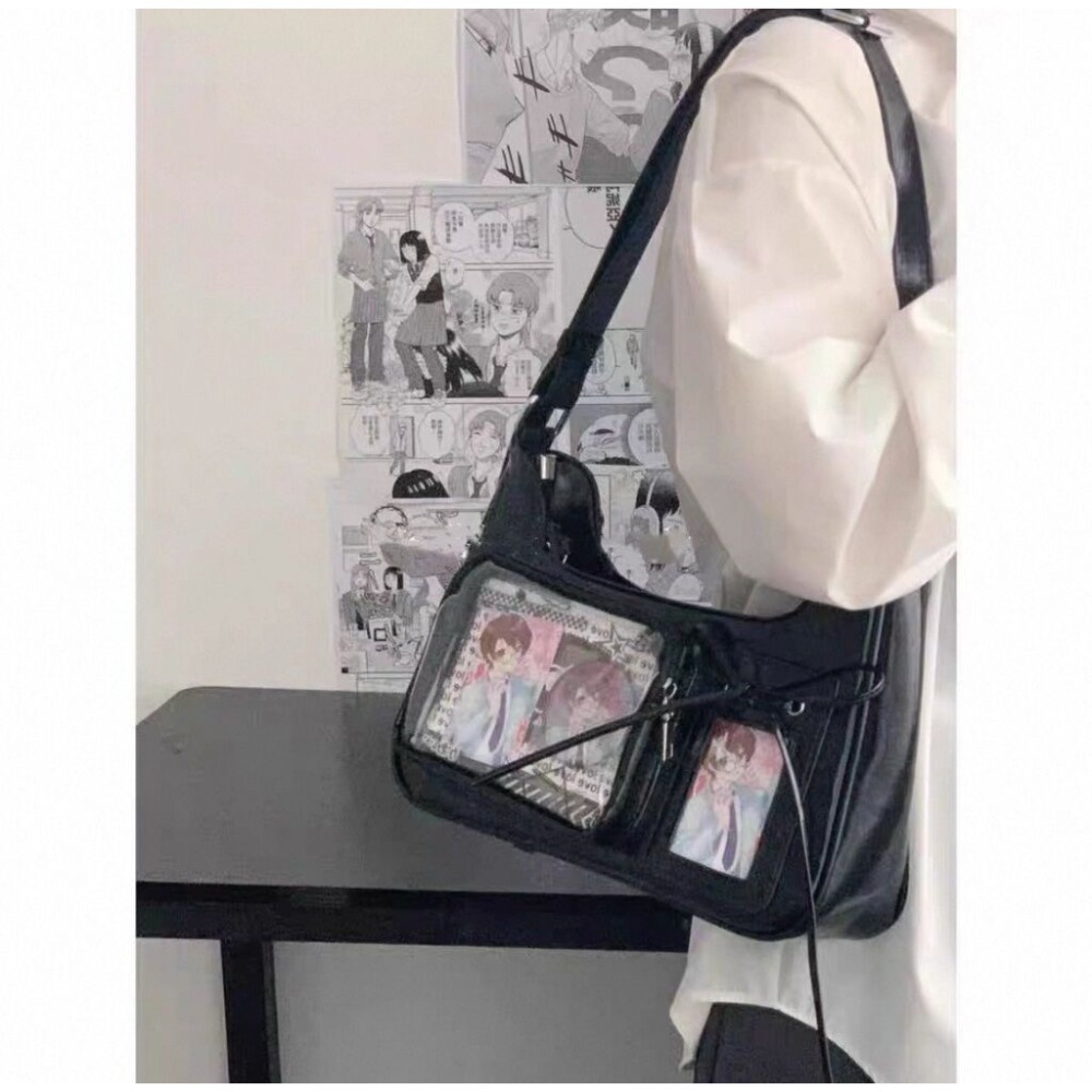 莉莉糖 黑色痛包