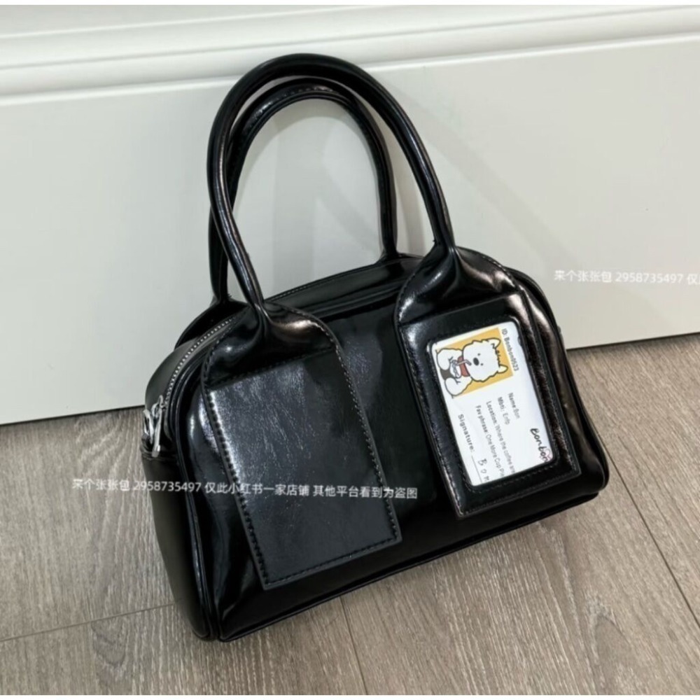 張張張包 小卡痛包 黑色