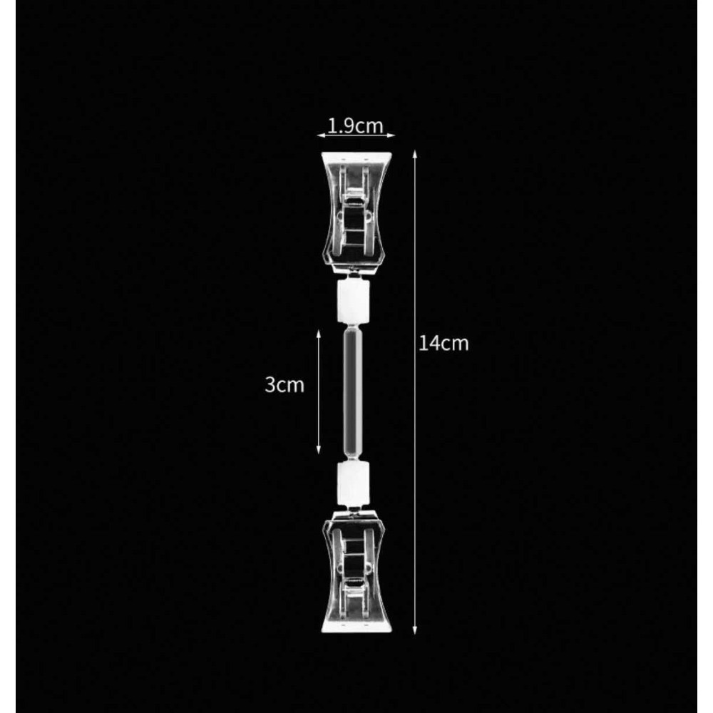 紙片類雙頭夾（中）