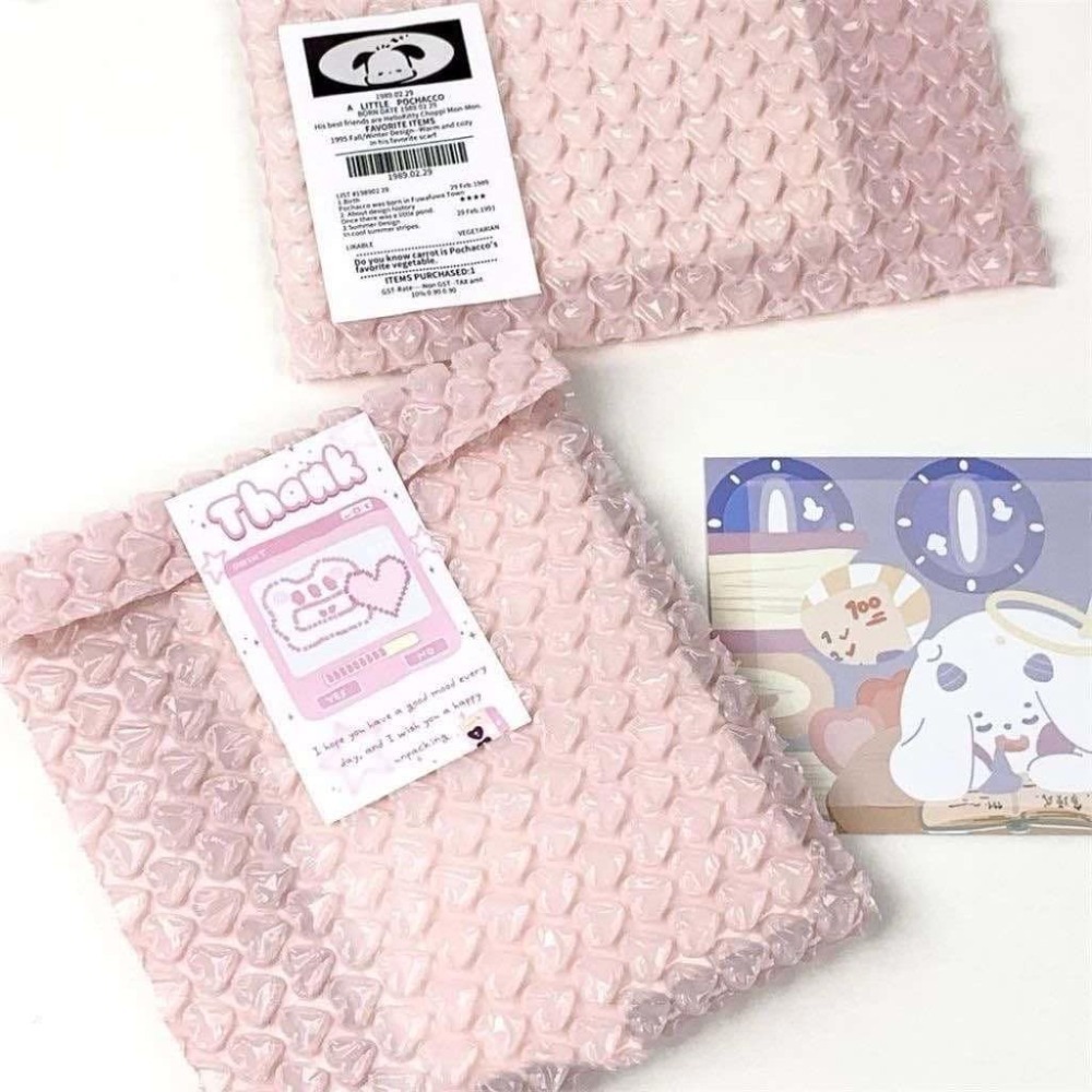 愛心泡泡袋10*10公分