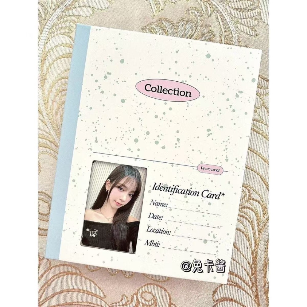 【包材書店】四格卡冊-規格圖1