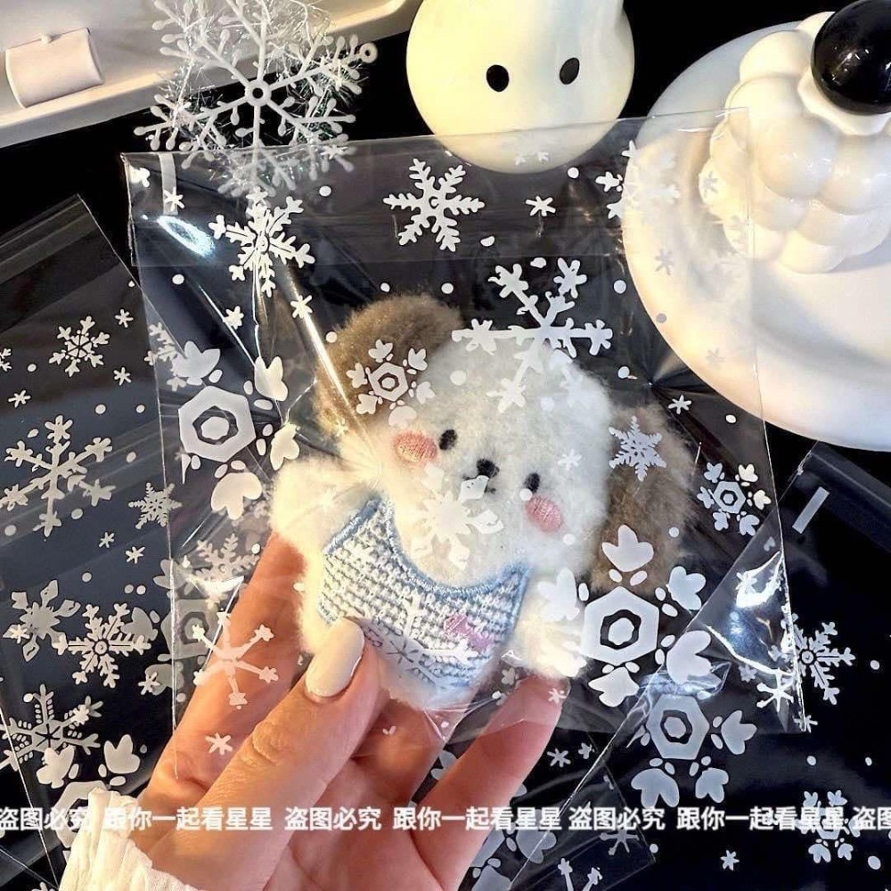 雪花自黏袋 14*14公分