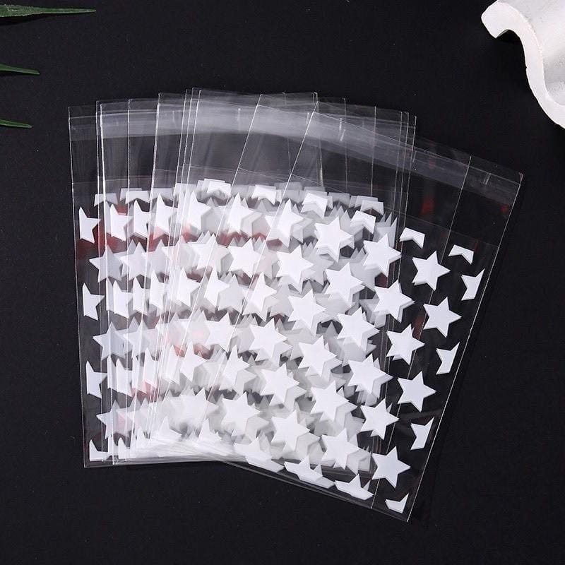 白色星星(2張1元)