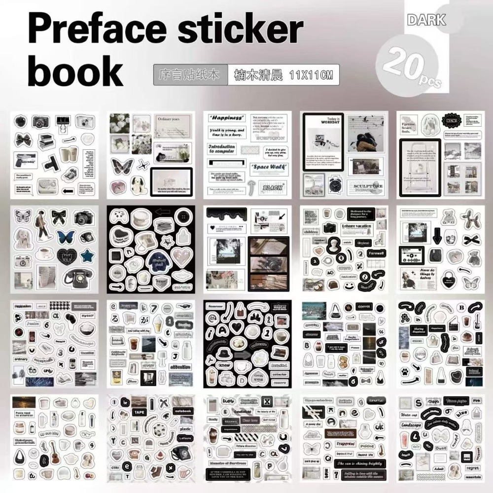 【包材書店】貼紙/貼紙本專用區-規格圖1