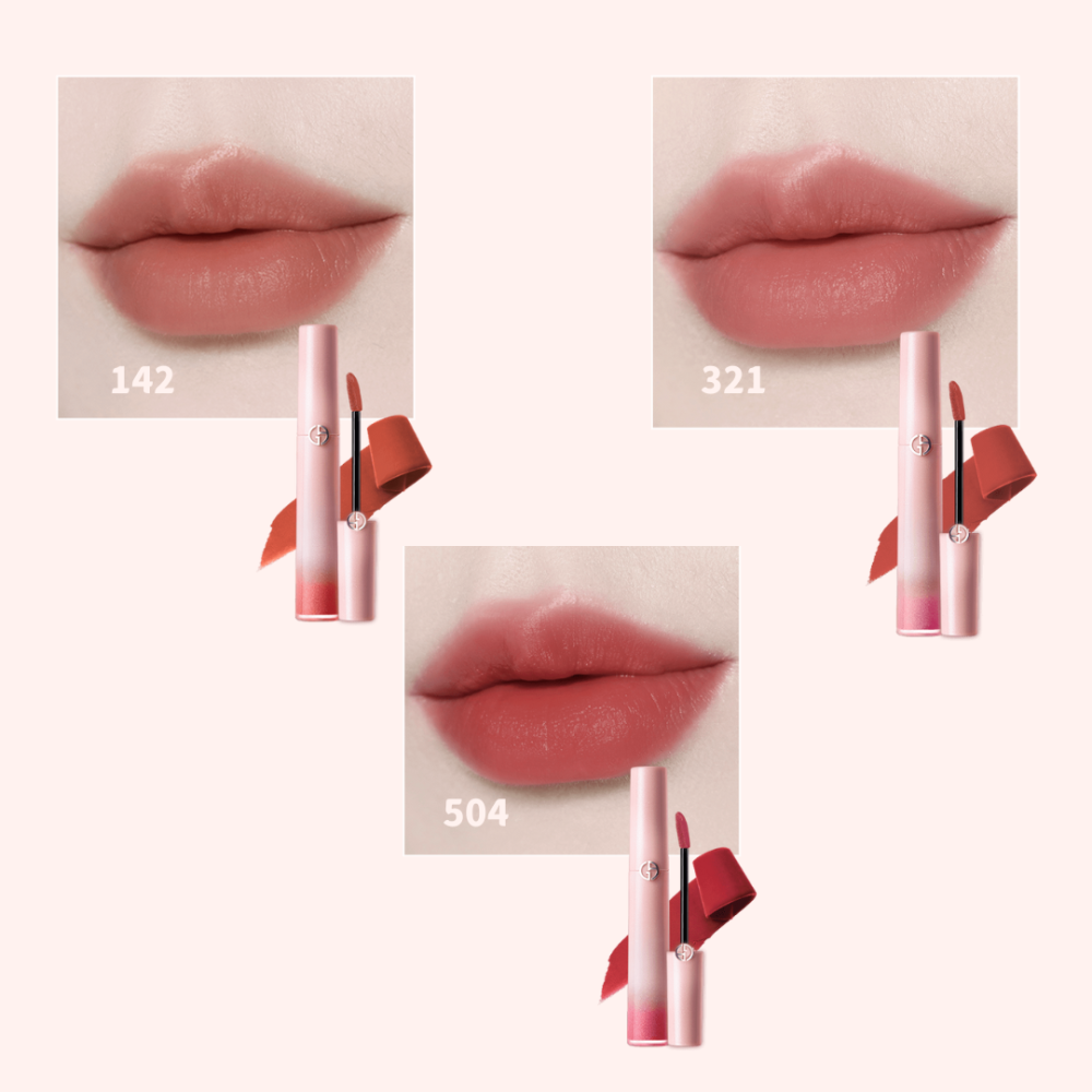 【Giorgio Armani】亞曼尼奢華絲絨訂製唇萃 霓虹幻彩限定版-細節圖3