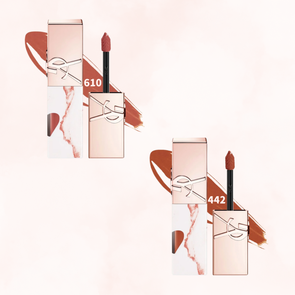 【YSL】聖羅蘭 2025 七夕情人節限定奢華印記鎖心光唇釉-細節圖2