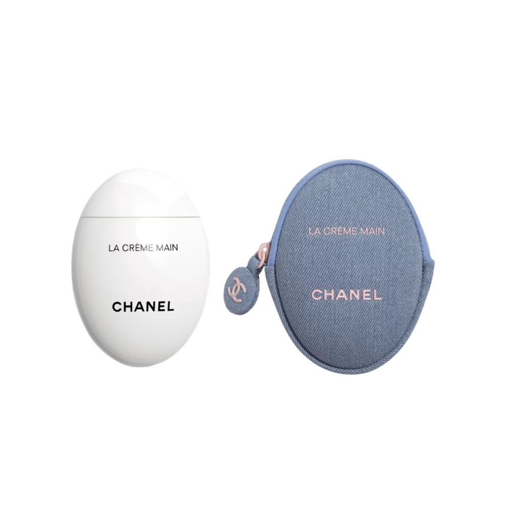 限量【CHANEL】香奈兒 訂製丹寧精緻隨行玉手霜50ml-細節圖2