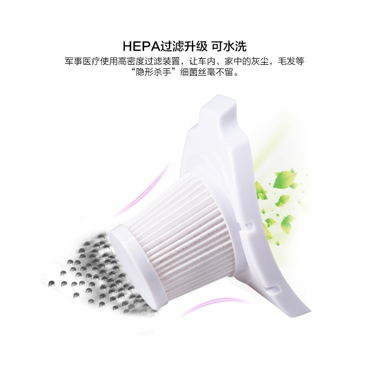 B127車用汽車四合一吸塵器 120W120瓦高功率 乾濕兩用 打氣機+胎壓計+LED燈+吸塵器 照明燈 汽車吸塵器-細節圖9