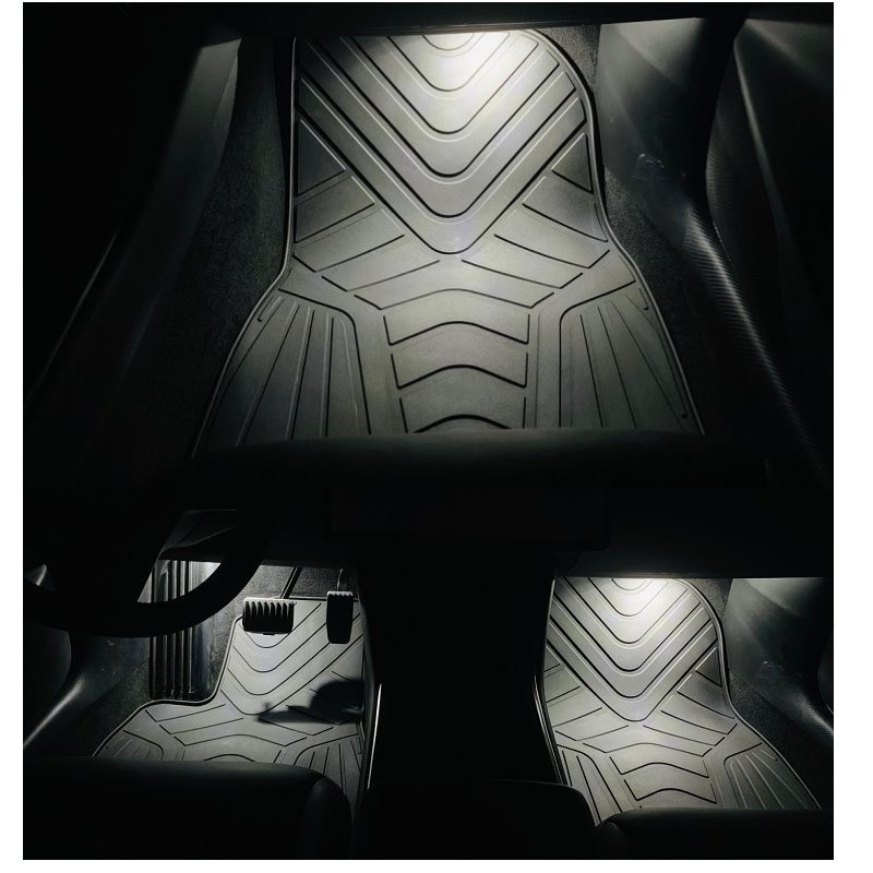 YLC。Tesla Model3 y ModelX S 白 冰藍 粉紫 特斯拉 氣氛燈 行李箱燈 腳踏燈 迎賓燈 LED-細節圖2