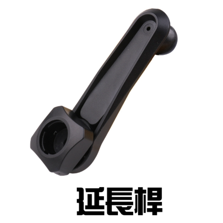 YLC。CD插槽式 CD支架 延長桿 伸縮車用手機架 360度旋轉 CD口車用支架 導航車架 CD孔手機支架B130-細節圖4