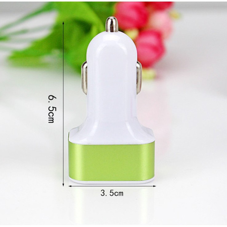 YLC。B020 大輸出 5.1a 車充 快充 3孔車充 USB車充 三孔車充 手機 平板 充電頭 充電器 旅充 變壓器-細節圖2