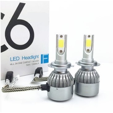 YLC。LED大燈 C6 36W 3800LM COB H1/H3/H4//H7/H8/H11/9006/9012