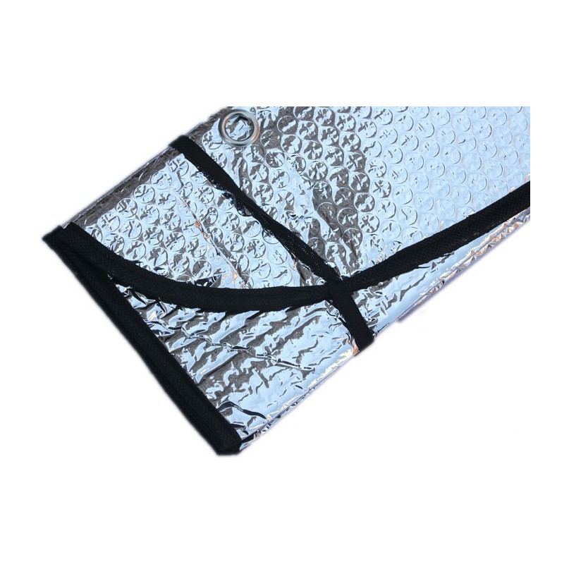 前擋玻璃 隔熱 遮陽 雙面鋁箔高隔熱遮陽擋 140cm*70cm 遮太陽 加大加厚 鋁箔 吸盤 後擋風玻璃 降溫 通用-細節圖3