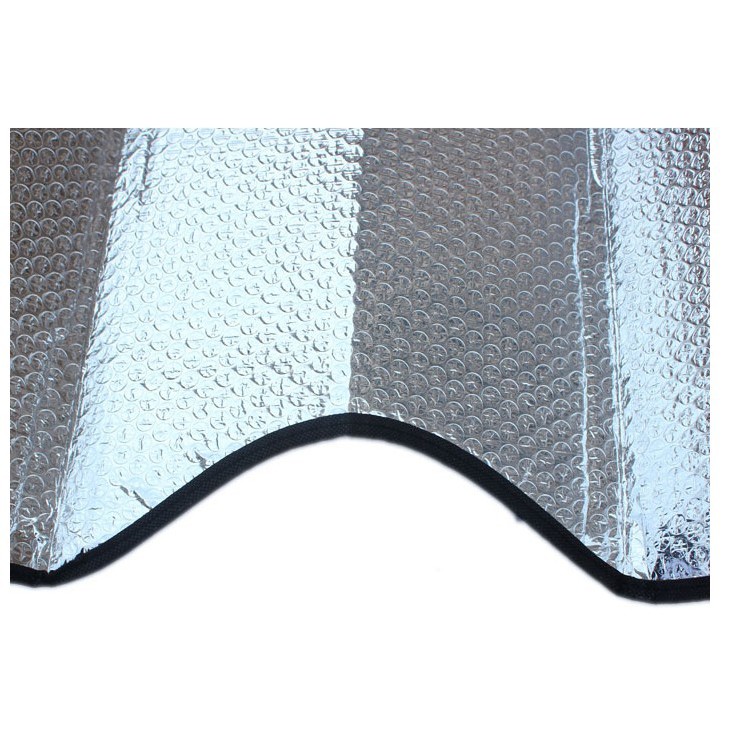 前擋玻璃 隔熱 遮陽 雙面鋁箔高隔熱遮陽擋 140cm*70cm 遮太陽 加大加厚 鋁箔 吸盤 後擋風玻璃 降溫 通用-細節圖4