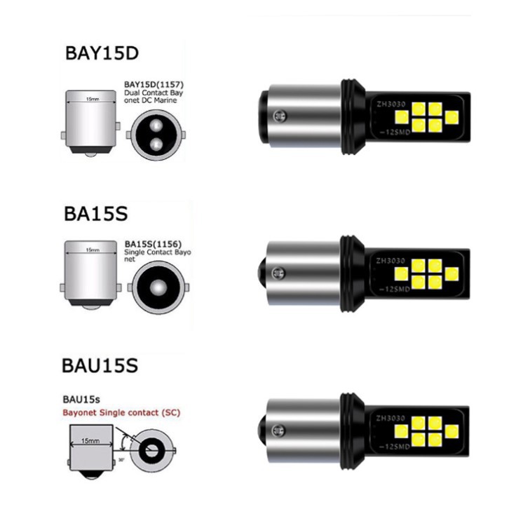 YLC。 T15 T20 1156 1157LED 爆亮倒車燈 LED解碼 倒車燈 剎車燈 方向燈 流氓倒車燈C012-細節圖4