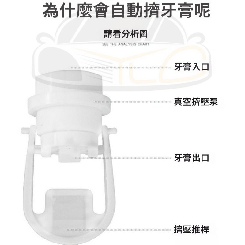 YLC。A071擠牙膏 牙刷 浴廁多功能自動擠牙膏機擠牙膏牙膏自動擠牙膏擠牙膏器牙膏擠壓器簡約壁掛刷牙多功能牙刷架-細節圖6
