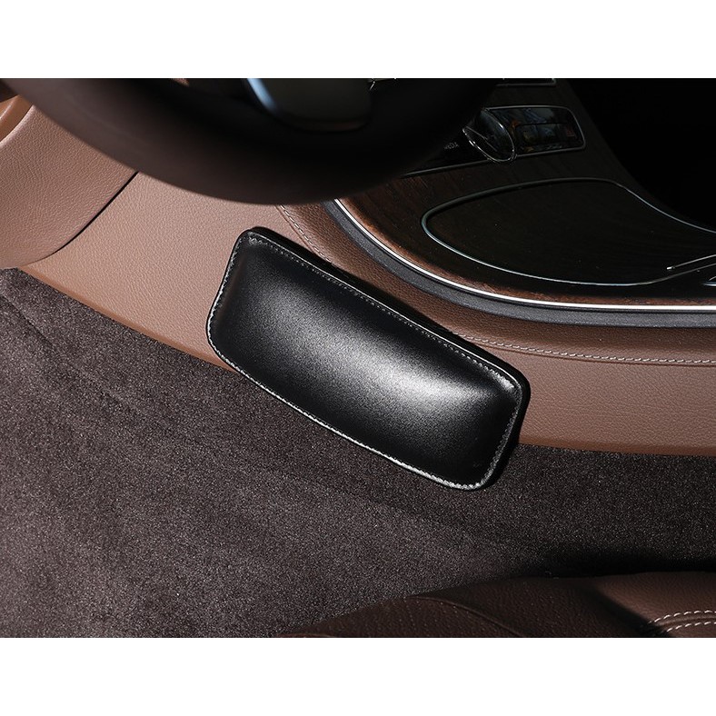 YLC。B072車用腳靠墊 車護膝墊 護腿墊 車門中控 腿靠墊 腳墊護墊 車載腿靠腿拖膝蓋靠墊 腿靠墊-細節圖2