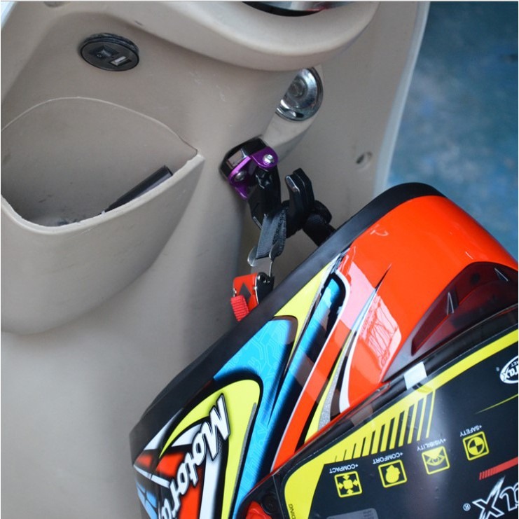 YLC。機車活動雙掛勾 改裝配件踏板車物品掛勾 鋁合金掛勾 金屬掛勾 置物架 勾子 掛物架 置物架B170-細節圖2