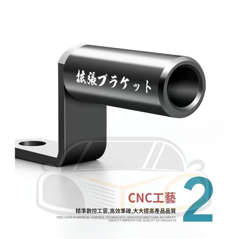 YLC。鏡座變手把 機車 電動車 摩托車 改裝件大燈支架 後視鏡座多功能 擴展支架 輔助燈支架 外掛燈支架-細節圖3