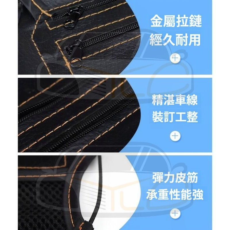 PU皮 機車內袋 置物網 置物袋置物箱 內袋收納袋 DRG GOGORO 勁戰 JETS 座墊收納袋 坐墊收納袋B158-細節圖4