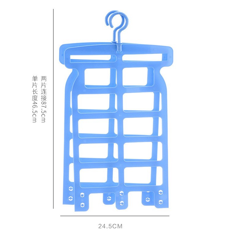 YLC。A063可調整式 多功能 曬枕架 曬枕頭架 曬衣架掛鉤設計 大小枕頭 絨毛玩具 顏色隨機-細節圖4